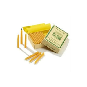 Pure Beeswax Birthday Cake Candles ~ 70mmx7mm