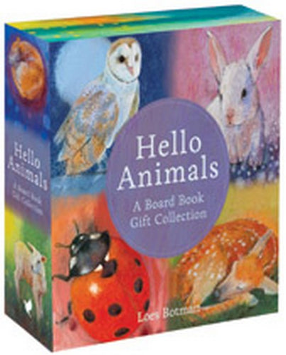 Hello Animals: A Board Book Gift Collection by Loes Botman