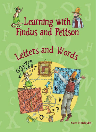 Letters + Words ~ Learning with Findus + Pettson by Sven Nordqvist