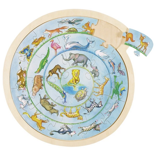 Animal Circle Puzzle