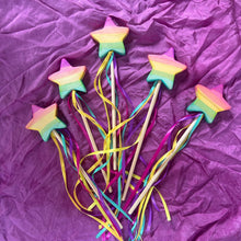 Load image into Gallery viewer, Rainbow Star Wands