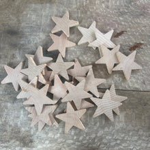 Load image into Gallery viewer, Wooden Stars