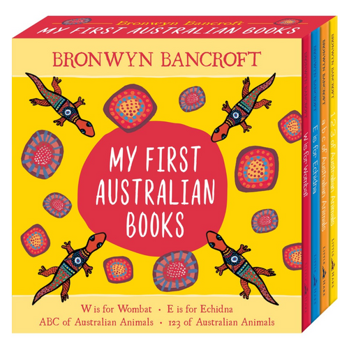 My First Australian Books ~ a collection of 4 board books by Bronwyn Bancroft