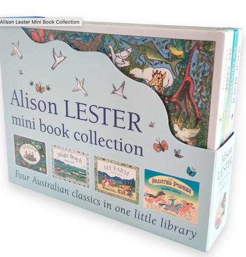 4 mini books by Alison Lester