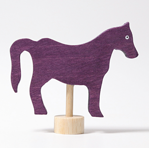 Grimm’s Purple Horse Decoration