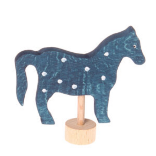 Grimm’s Blue Horse Decoration