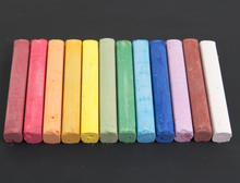 Load image into Gallery viewer, Mercurius Blackboard Pastel Chalk ~ Assorted Basic Colours ~ Box of 12