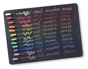 Mercurius Blackboard Pastel Chalk ~ Assorted Basic Colours ~ Box of 12