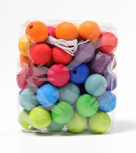 Grimm’s Rainbow Beads ~ variety of sizes