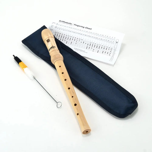 Goldon Recorder C-Soprano German Fingering in Recorder Bag