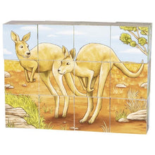 Load image into Gallery viewer, Australian Animals ~ Cube Puzzle