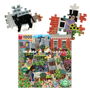 1000 piece puzzle ~ Urban Garden