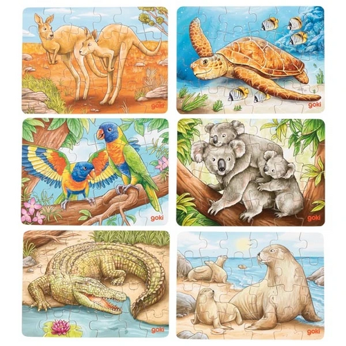 Mini Australian Animals Puzzles ~ 6 to choose from