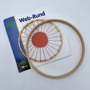 Wooden Round Weaving Frame