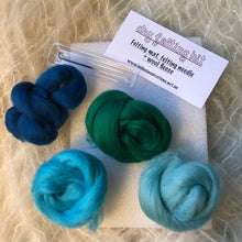 Load image into Gallery viewer, Needle Felting Kit ~ choose your colour palette