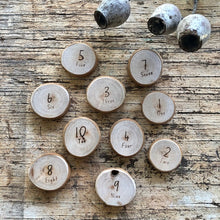 Load image into Gallery viewer, Wooden Counting Coins 1 ~ 10