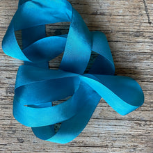 Load image into Gallery viewer, hand dyed silk ribbon ~ various colours + widths