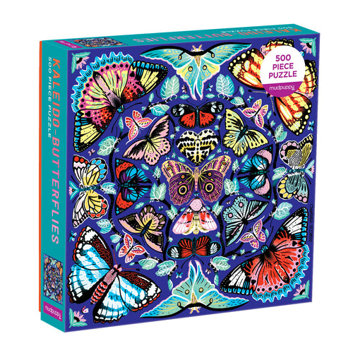 500 piece puzzle ~ Kaleido Butterflies
