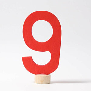 Grimm's Decorative Numbers 0 to 9