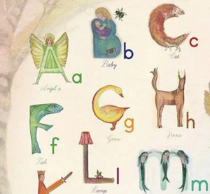 Alphabet Poster ~ Waldorf Family