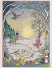 Load image into Gallery viewer, Seasonal Postcards Set ~ Waldorf Family