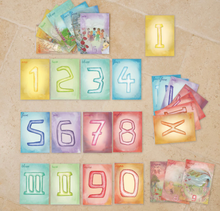 Load image into Gallery viewer, Number Cards Set ~ Waldorf Family