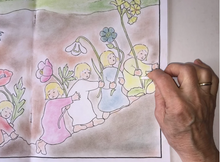 Load image into Gallery viewer, Elsa Beskow Colouring Book ~ Seccorell