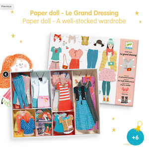 Paper Doll ~ One Big Dressing Room