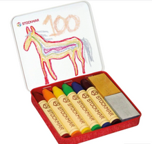 Load image into Gallery viewer, Stockmar Crayons ~ limited edition Rainbow Edition ~ special Anniversary Tin