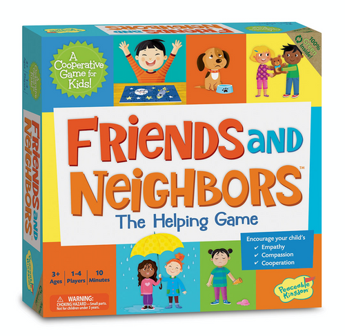 Peaceable Kingdom Game. Friends + Neighbours  ~ the helping game (A CO-OPERATIVE GAME FOR KIDS)