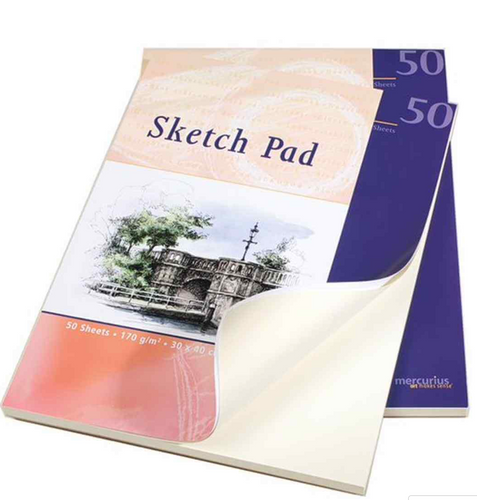 Sketching + Painting Pad ~ 170gsm 30x40cm ~ 50 sheets