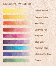 Load image into Gallery viewer, Apiscor Watercolour Paint ~ box of 9 colours or box of 6 colours