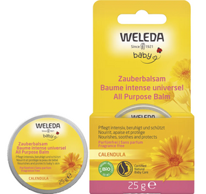 WELEDA Calendula All Purpose Balm ~ Nourishes, soothes and protects baby’s skin