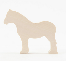 Load image into Gallery viewer, Kids at Work Wood Figure Foal