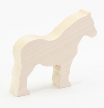 Load image into Gallery viewer, Kids at Work Wood Figure Foal