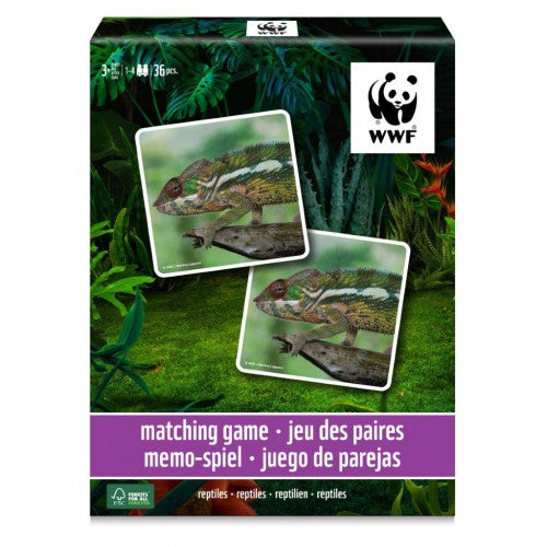 WWF Memory Matching Game - Reptiles